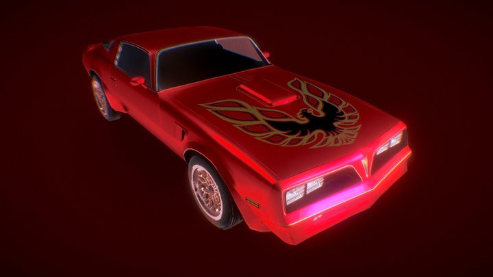Pontiac Firebird 1978 3D Model