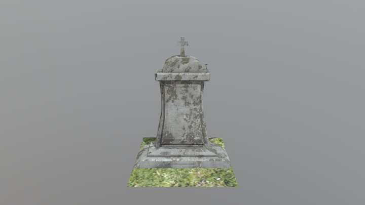 Grave Final 3D Model