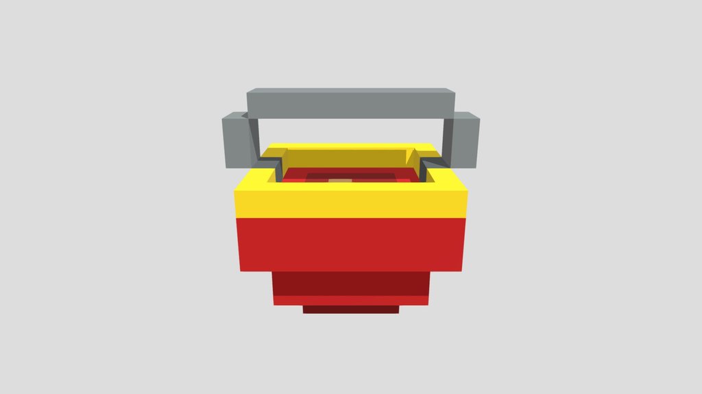 Beach Bucket - Voxel 32x32