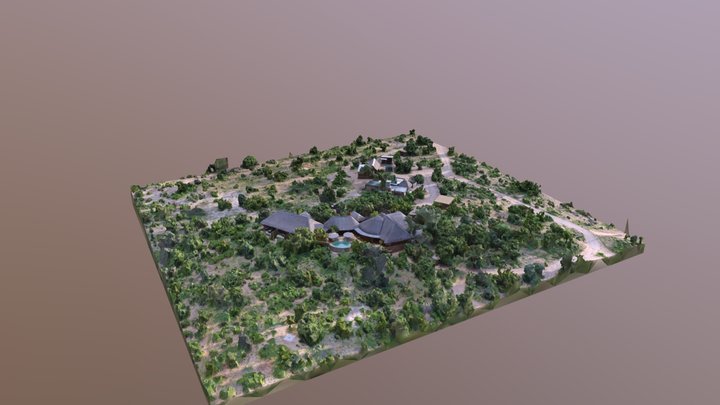Geiger Camp 3D 3D Model