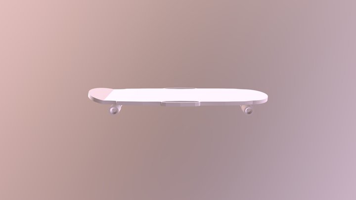 Electronic Skatboard INVENTOR TEST 3D Model