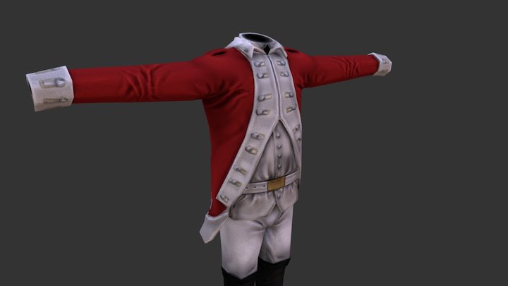 Uniform_1_British 3D Model