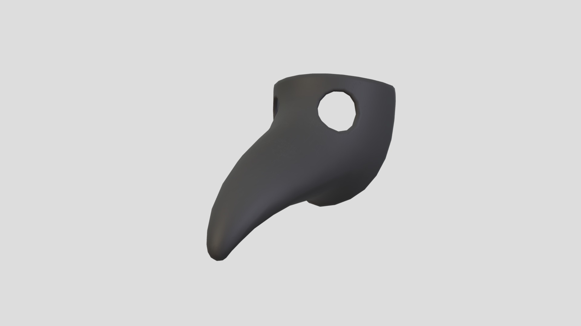 3D model Plague Mask - This is a 3D model of the Plague Mask. The 3D model is about logo.