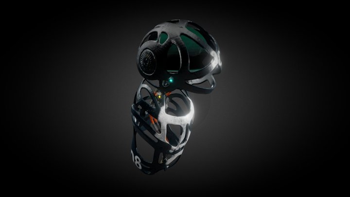 SM 67 All Purpose Droid Chassis 3D Model