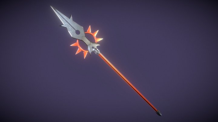 Disgaea Spear - Sunset Lance 3D Model
