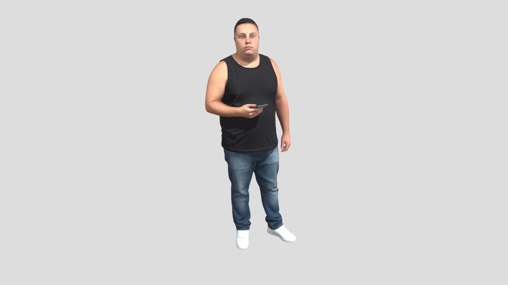 Casual Portrait with Smartphone