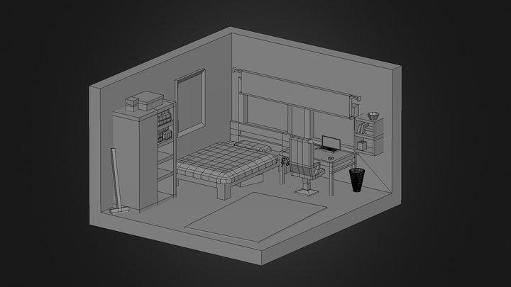 Old Room 3D Model