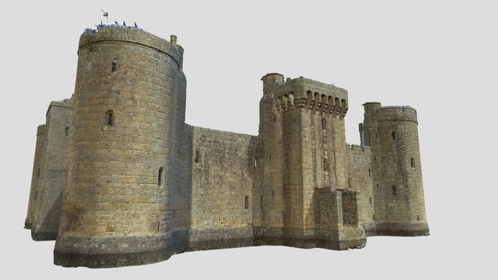 Bodiam castle 3D Model