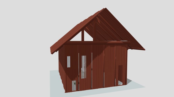 Abandoned Warehouse 3D Model