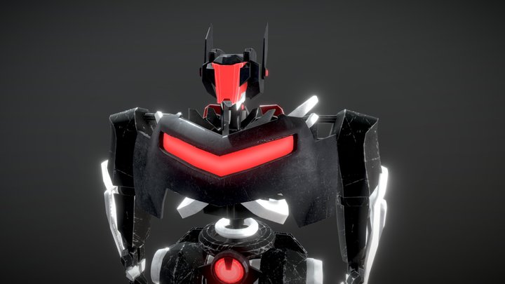Evil Mech Robot 3D Model