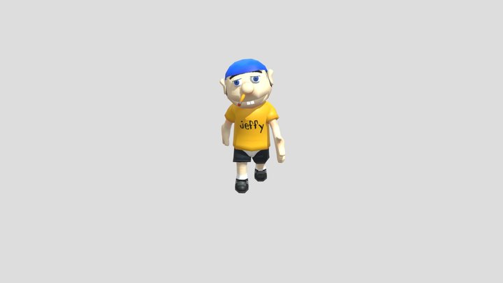Jeffy Walking Glb File