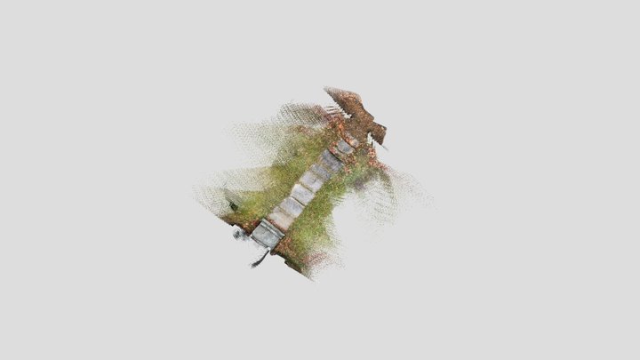 Front Steps 3D Model