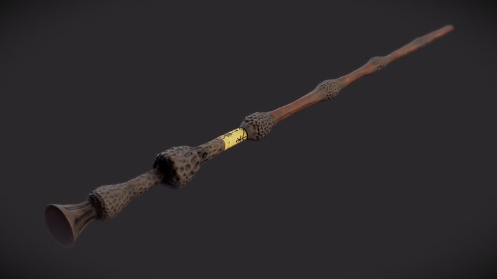 The Elder Wand 3D Model