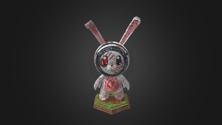 Cyborg Bunny Meet MAT 3D Model
