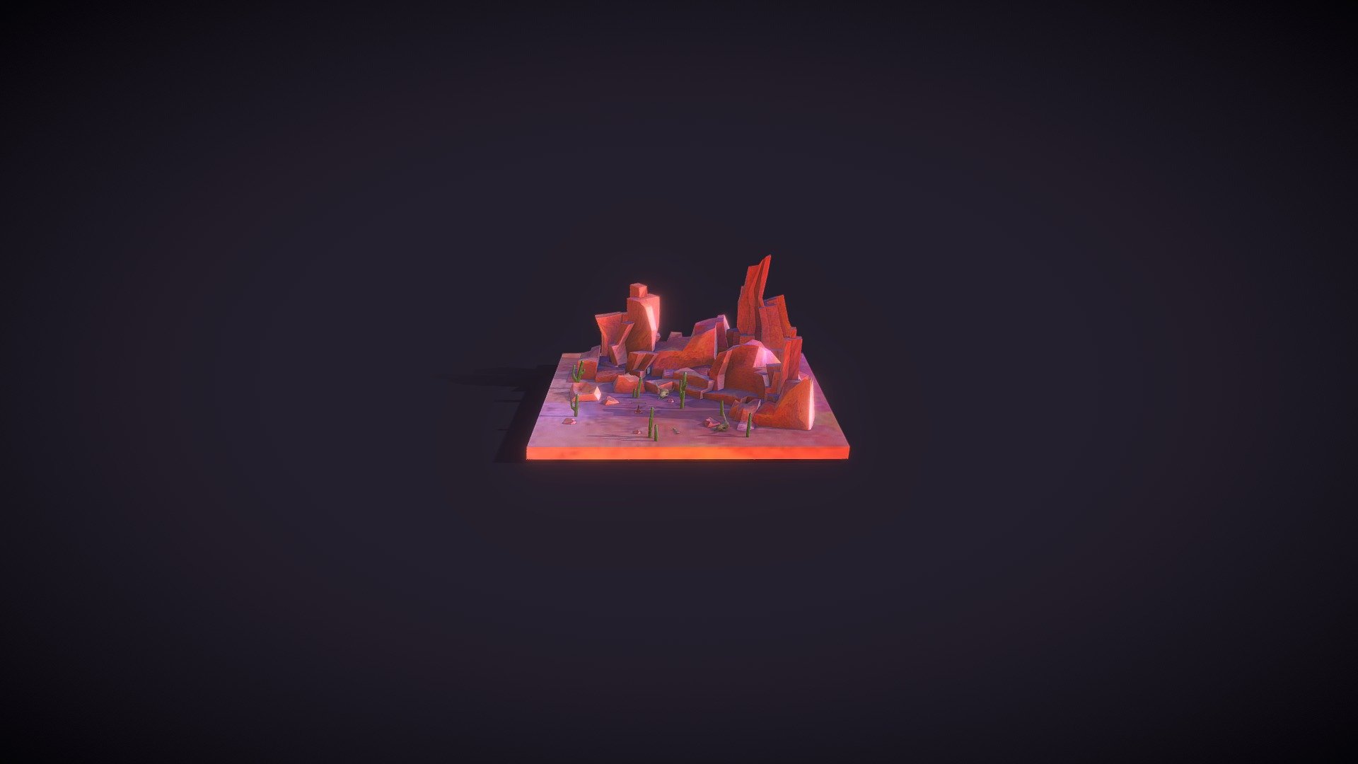 desert - 3D model by kamilzakoscielny [efc92a7] - Sketchfab