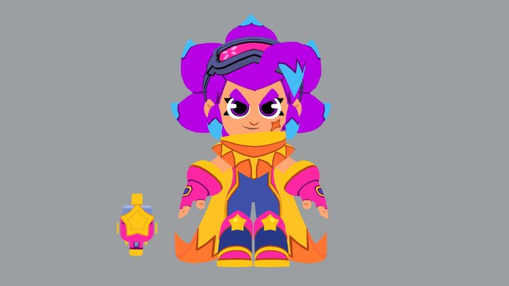 Shelly Squad Busters 3D Model