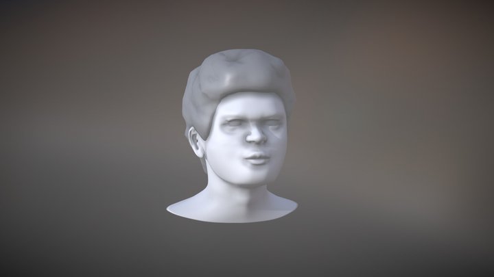 Rapoš 3D Autoportrét 3D Model