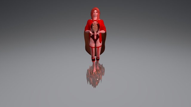 Perséfone: Inferno's Queen 3D Model