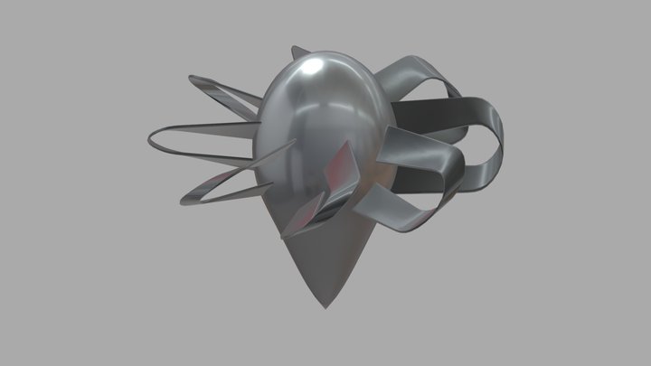 8blade shallow propeller design 3D Model