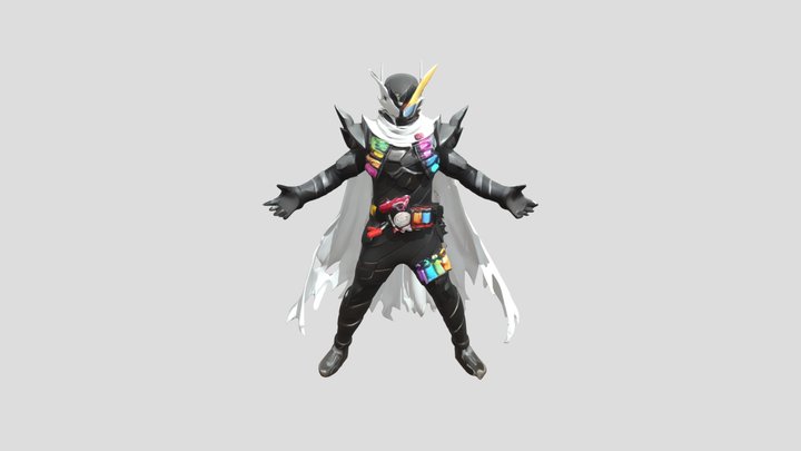 Kamen rider build hazard _pbr – Free 3D Model STL