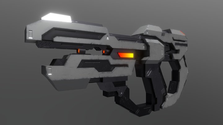 DFT Halo Forerunner Cutlass Pistol – Modello 3D gratuito STL
