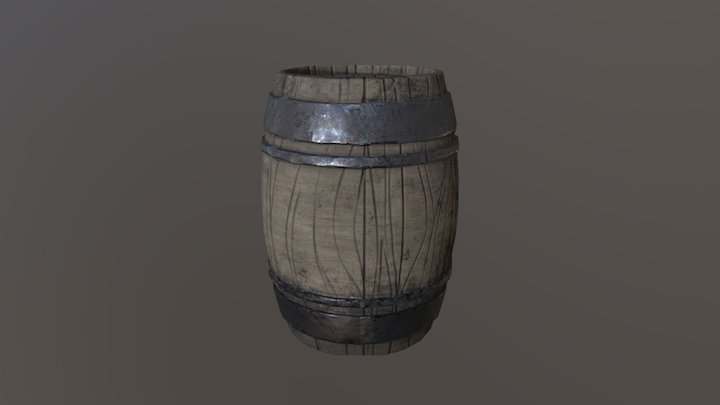 Barrel Challenge 3D Model