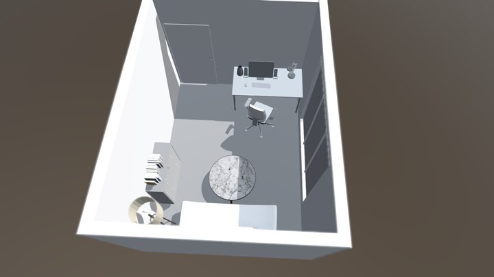 MY DESK 3D Model