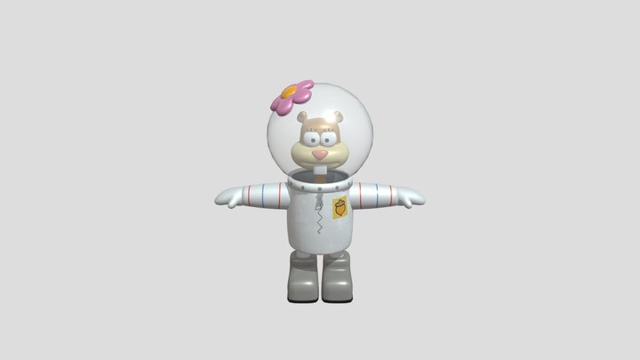 sandy_cheeks 3D Model