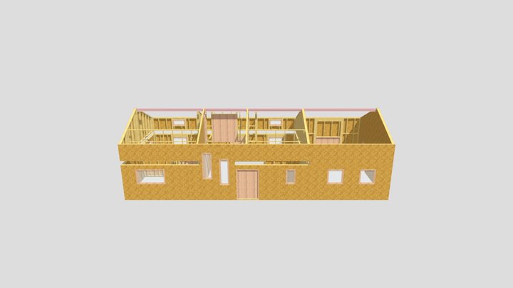 3D House View 3D Model