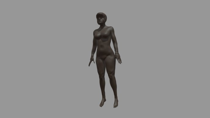 PM3D GART120 Egyptian Warrior 3D Model