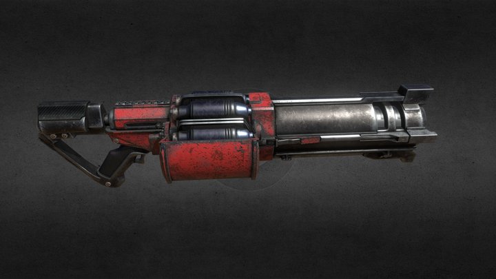 Rocket Launcher 3D Model