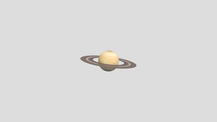 Saturnus (Saturn) 3D Model