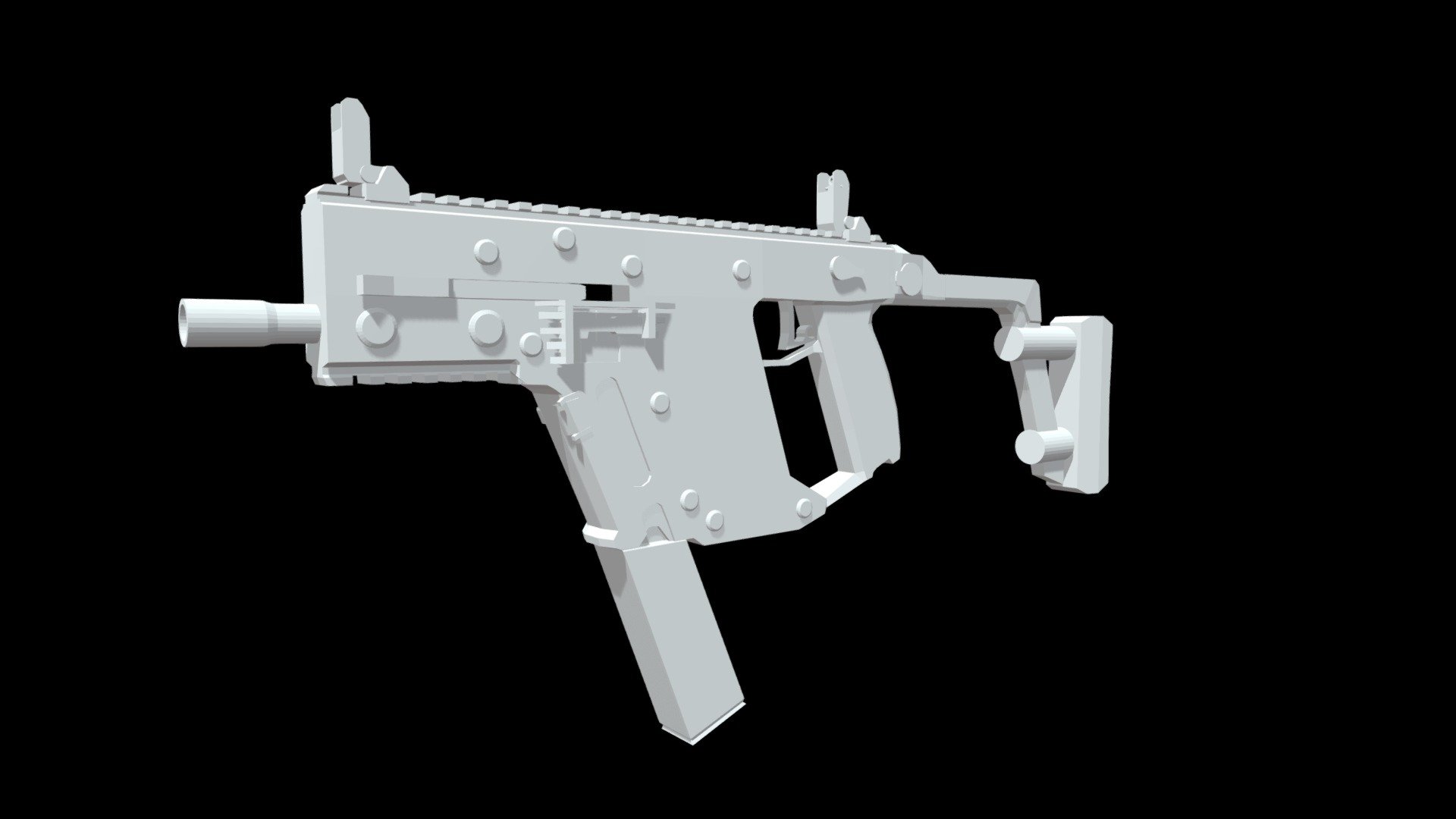 Kriss vector 45ACP - Download Free 3D model by Azis (@BOGENK223
