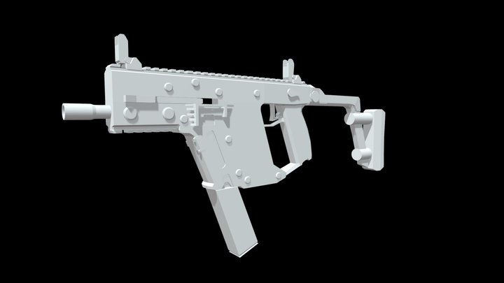 Kriss vector 45ACP 3D Model
