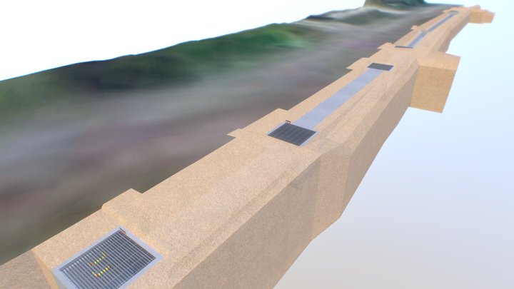 Agricultural Waterways 3D Model