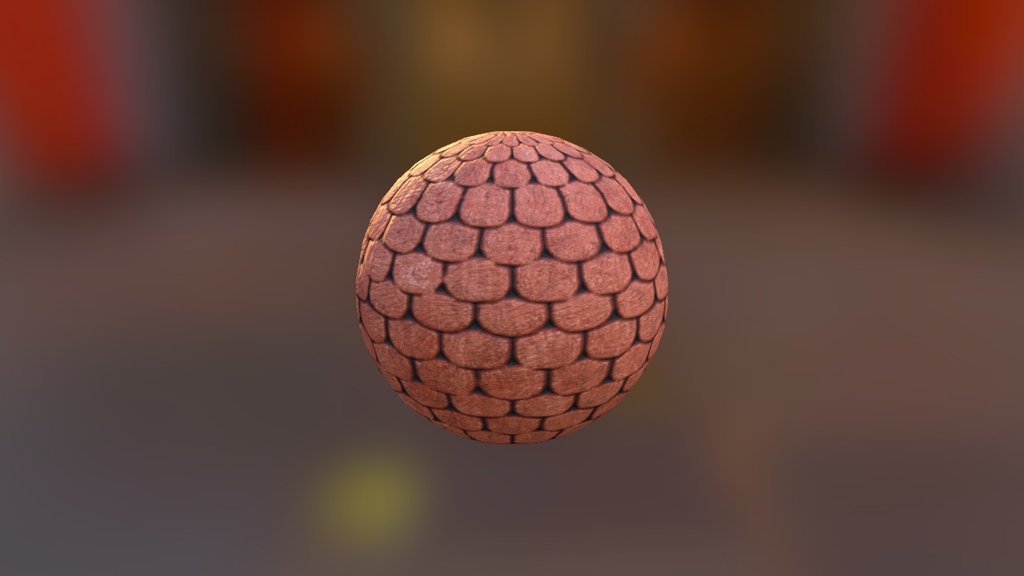 Procedural Shingles Substance - 3D model by Michael McEachern ...