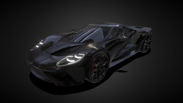 Ford GT 3D Model