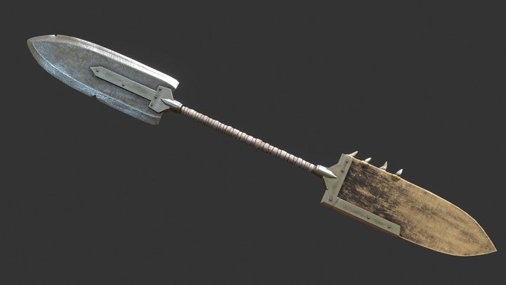 Real-time Long Weapon Monster Hunter Fan Art 3D Model
