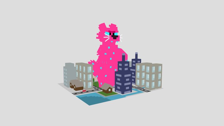 Martenzilla 3D Model