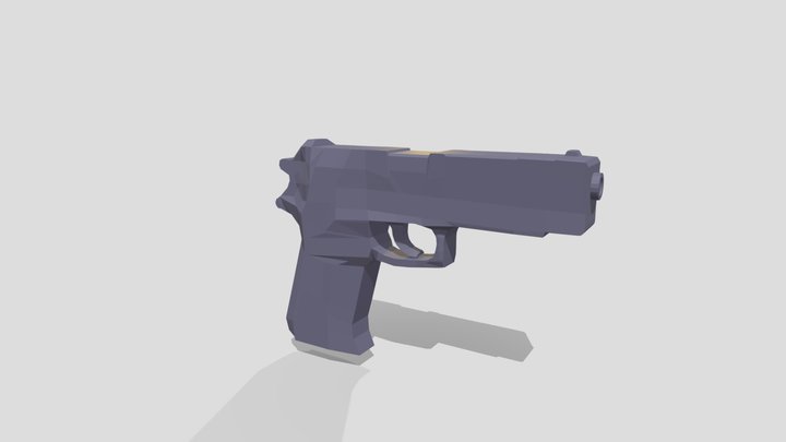 Gun 3D Model