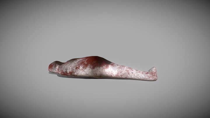 Dead Body Animated 3D Model