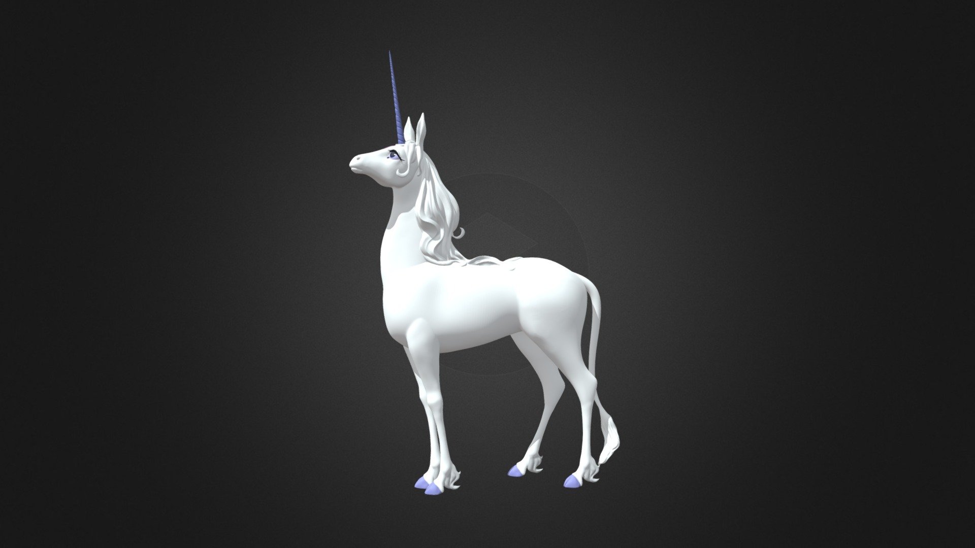 Lady Amalthea - The Last Unicorn - 3D Model By Rasa88 [efd50a2] - Sketchfab