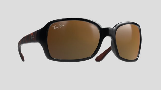 RayBan Sunglasses 3D Model
