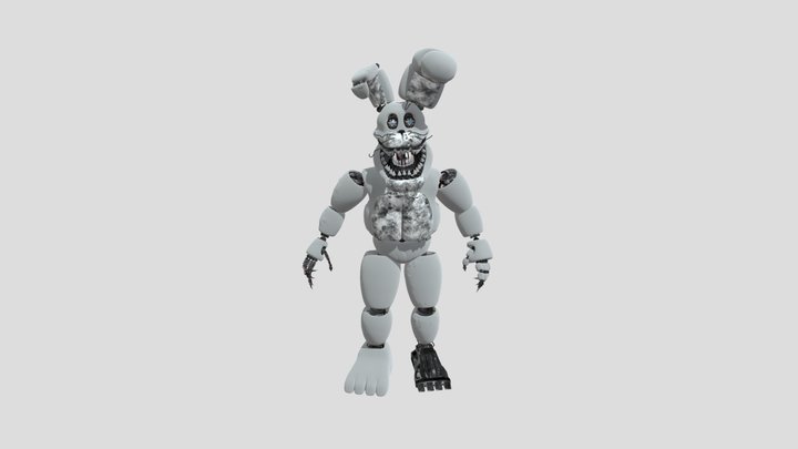 (Weee Z Mat Port) Torres Nightmare Bonnie 3D Model