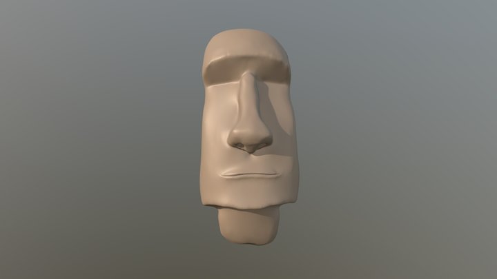 Moai 3D Model