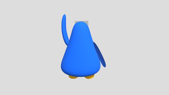 Club Penguin model 3D Model