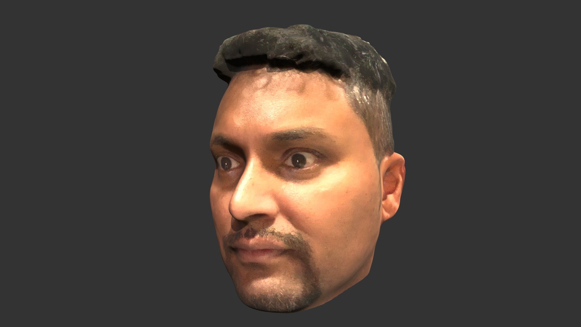 Daryl Head Scan 3D