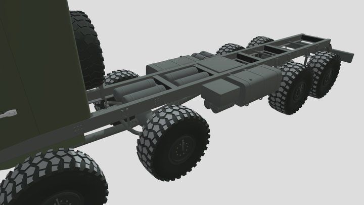 Kamaz 3D Model