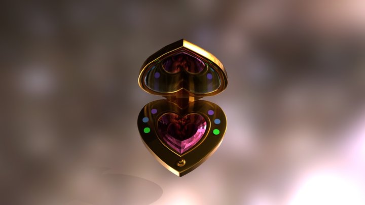 Broche Sailor Moon 3D Model