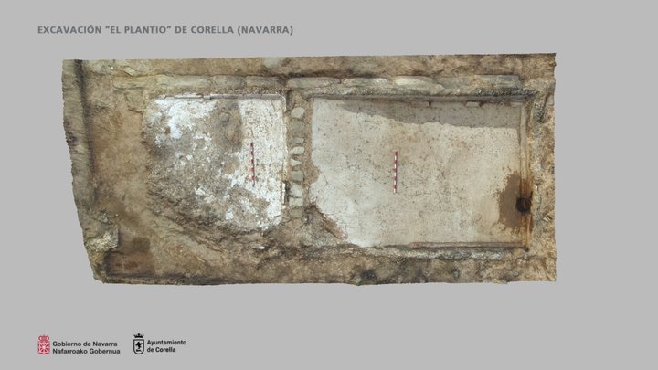 Yacimiento "El Plantío" de Corella (Navarra). 3D Model